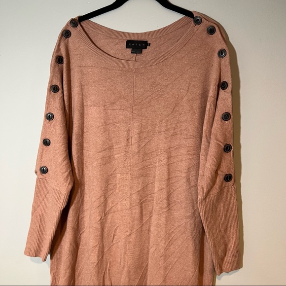 HATCH Maternity The Lou Dress Wool/Cashmere Blend One Size Fits All - Picture 5 of 10